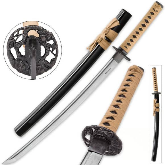 Shinwa Regal Makaku Wakizashi Samurai Sword Swordskingdom