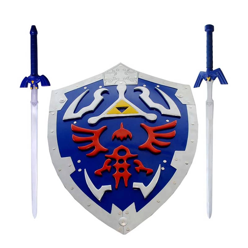 Link Master Shield With 2 Swords