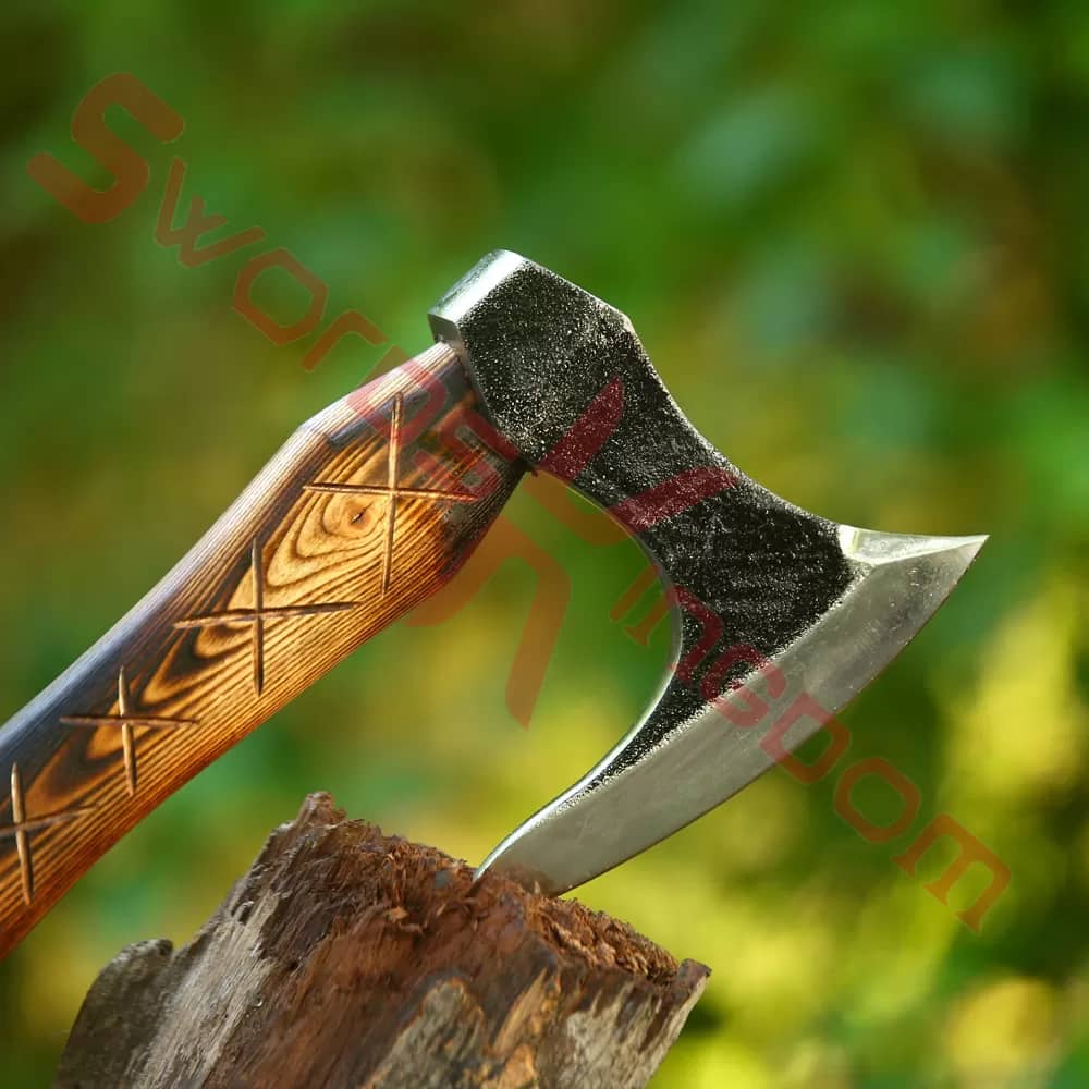 Viking forged axe, Camping Axe - RAGNAR, personalized hatchet, Viking axe, deals Viking hatchet, bearded axe, battle axe, Christmas Gifts for him