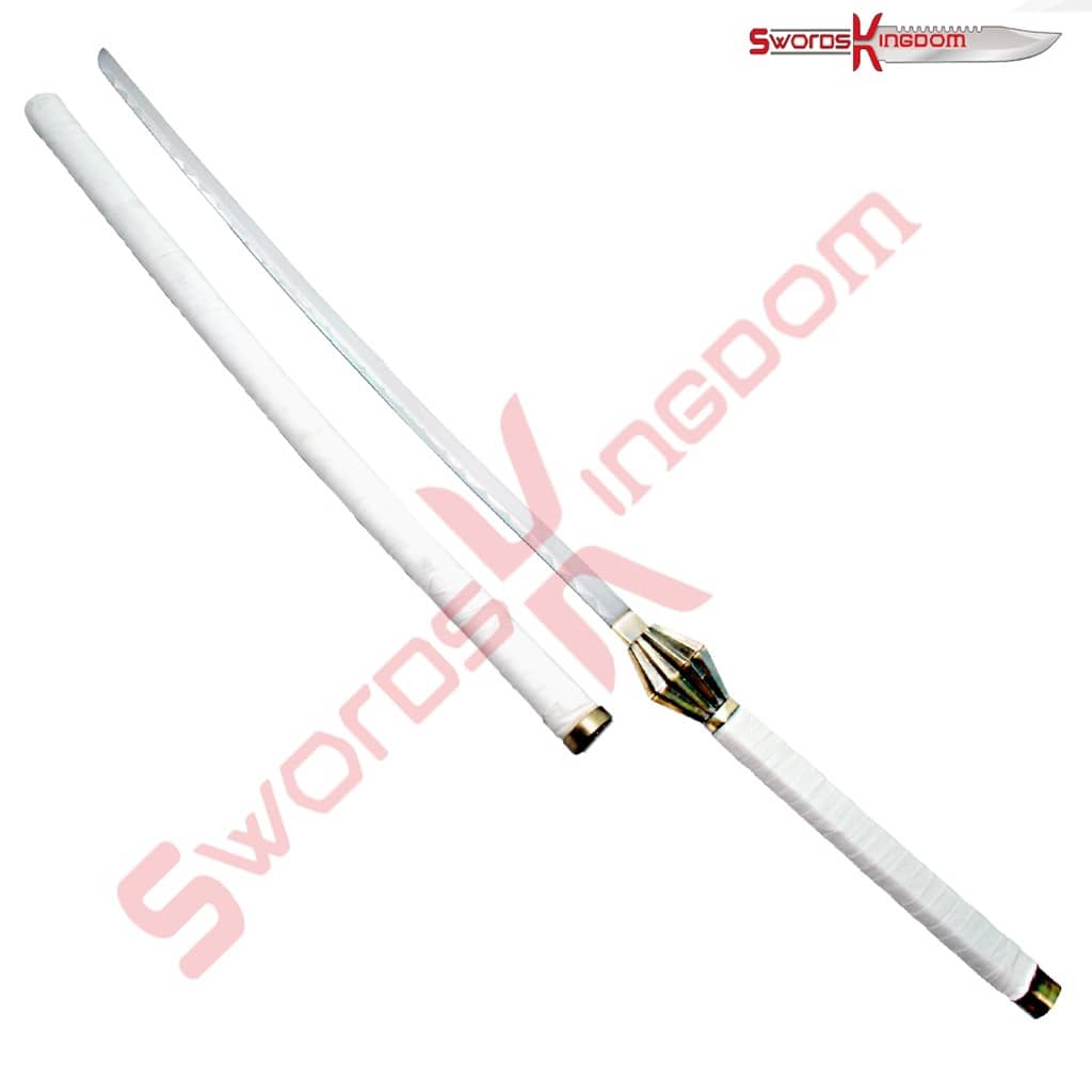 Zaraki White Cutting Sword 40 Inches inspired by Anime