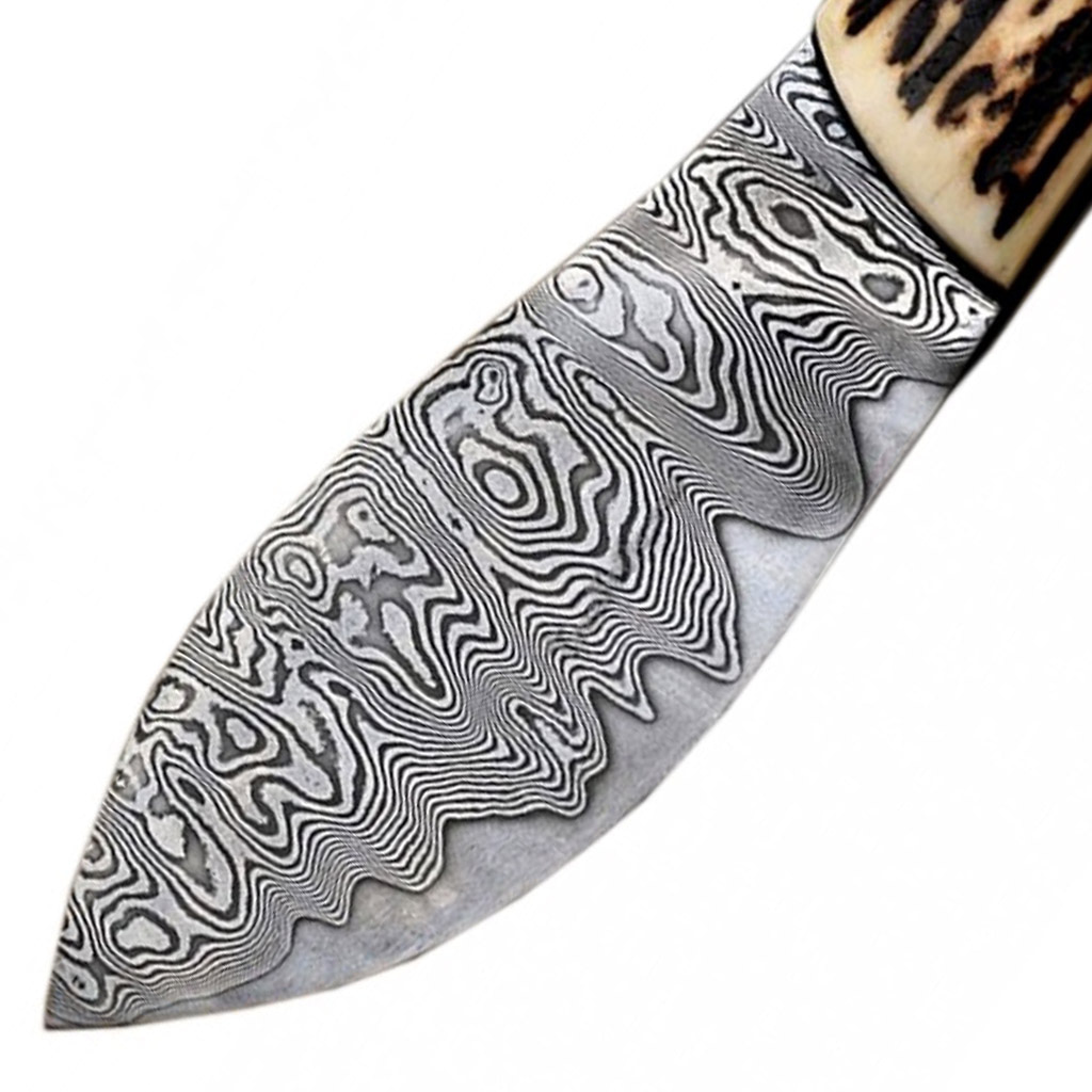 Handmade Damascus Nessmuk Knife High Carbon Steel