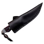 New Handmade Damascus Utility Knife Blade Razor Tool Keychain 7"