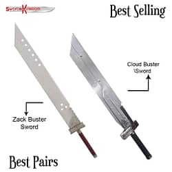 Zack Buster Sword 42 Inches from Final Fantasy & Cloud Advent Children Buster Fusion Sword