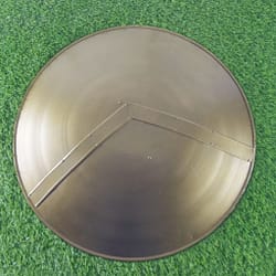 Spartan Shield Replica Brass finish from 300 by swordskingdom