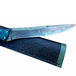 Full Tang Damascus Handmade Knife Hand Grinned Blade by swordskingdom