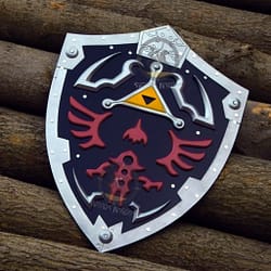 Link Dark Hylian Shield Replica 25 Inches edition