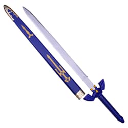 Link Master Sword Replica Blue 41 Inches with Scabbard