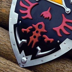 Link Dark Hylian Shield Replica 25 Inches edition