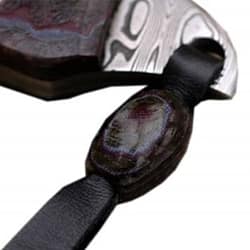 New High Carbon Steel Handmade Damascus Utility Knife 7″