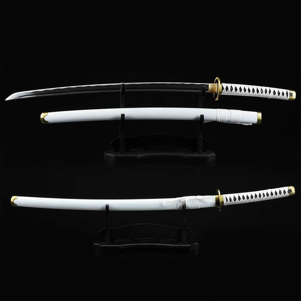 One Piece Roronoa Zoro Wado Ichimonji Real Katana Sword - SwordsKingdom