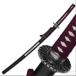 Purple Samurai Warrior Sword