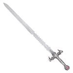 Silver and Ruby Merlin Sword