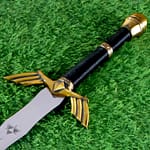 Link Ornate Prophecy Hero Sword Black Edition From Zelda With Free Scabbard