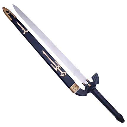 Link Dark Master Sword Replica with Black Scabbard