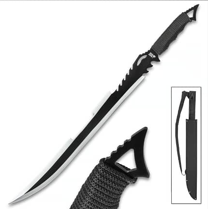 Black Legion Death Stalker Sword With Nylon Sheath