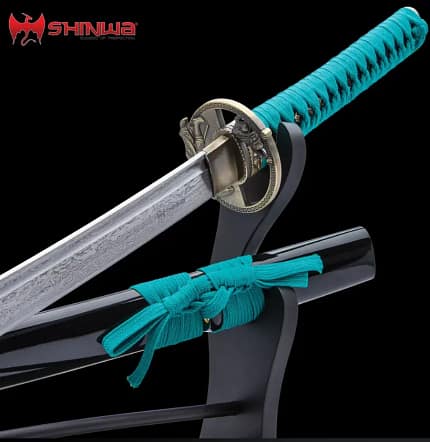 Shinwa Regal Katana Damascus Steel Sword