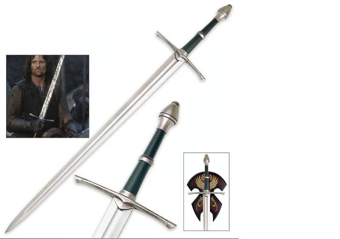 Strider's Sword - Aragorn Rangers Replica - Lord Of The Rings
