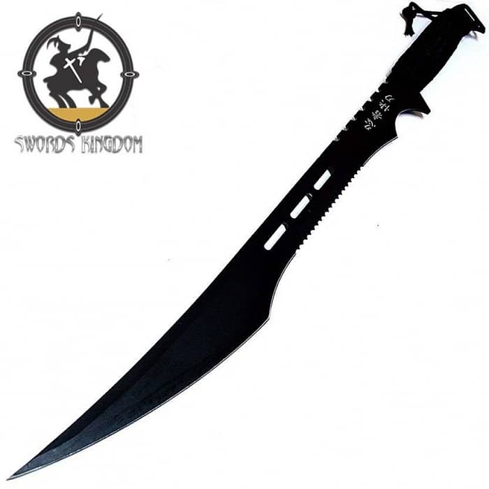 Zombie Killer Katana Black Ninja Full Tang Sword