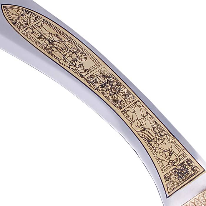 Alexander Macedonian Sword Gold Platted - SwordsKingdom