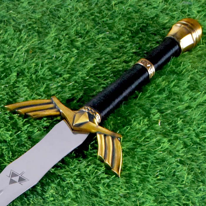 Link Ornate Prophecy Hero Sword Black Edition From Zelda With Free Scabbard