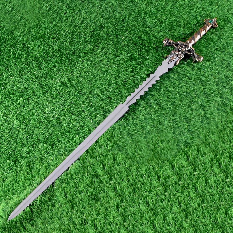 Gold and Ruby Merlin Sword