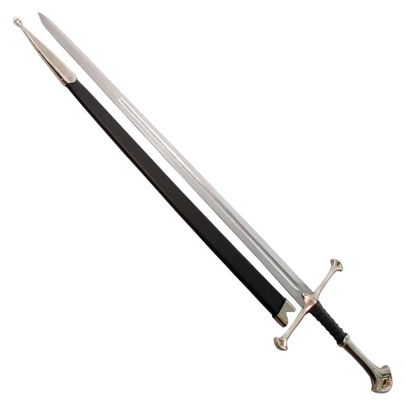 Anduril Sword of Aragorn With Free Scabbard and Wall Plaque