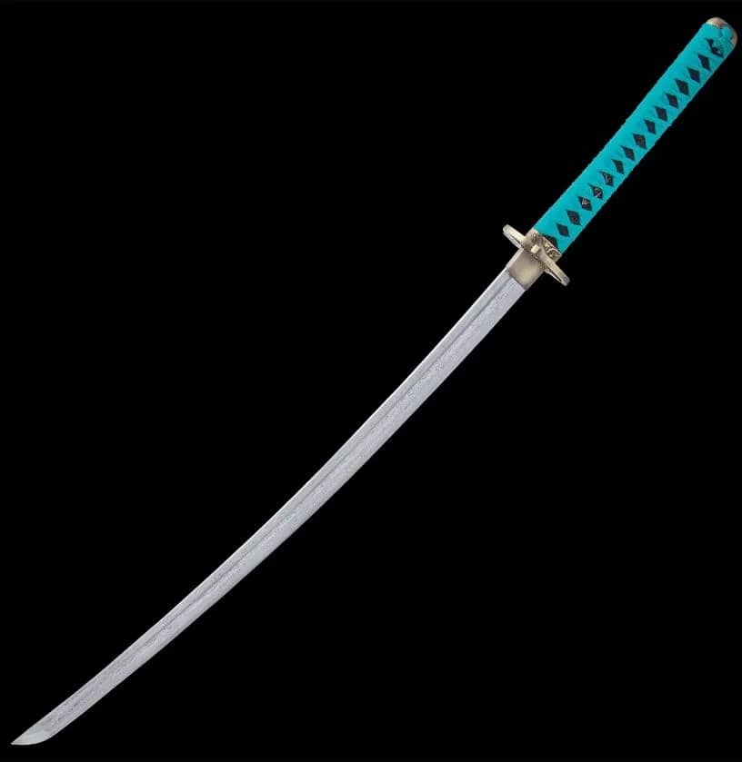 Shinwa Regal Katana Damascus Steel Sword - SwordsKingdom