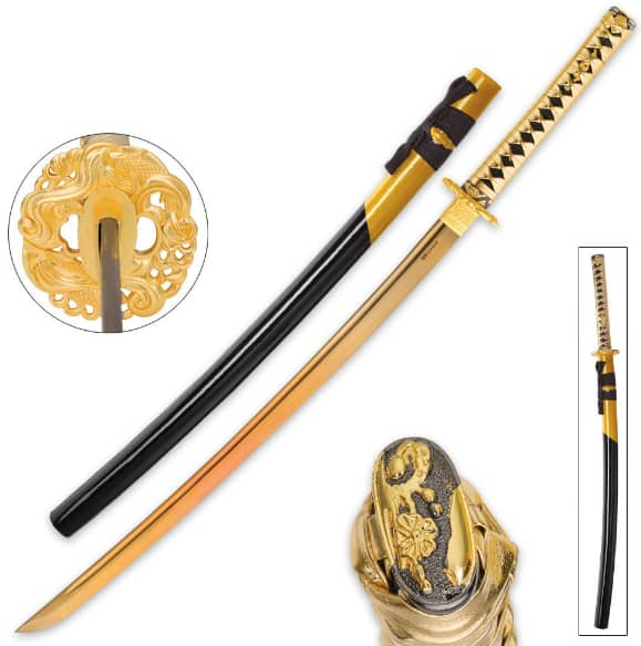 Shinwa Golden Knight Katana Sword