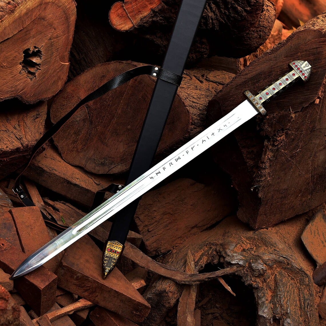 Viking Sword of King Ragnar Lothbrok - SwordsKingdom