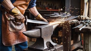 The Art and Craft of Blacksmithing of sword
