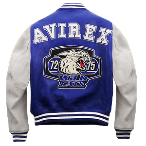 Avirex Wildcat Champion Varsity Jacket Blue by VenomJackets