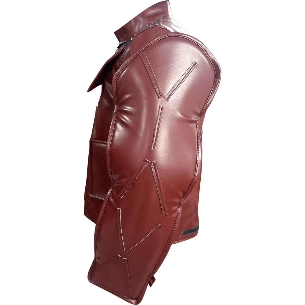 Marvel’s Guardians Of The Galaxy Game Star-lord Maroon Jacket by VenomJackts