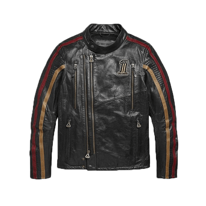 Harley-Davidson Men’s Arterial Leather Riding Jacket by VenomJackets