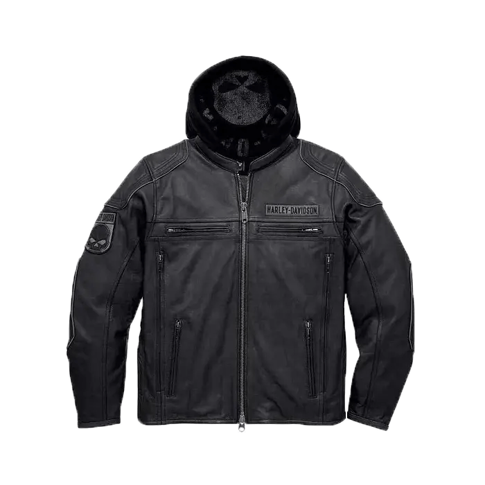 Harley-Davidson Men’s Aurora Willie G Skull 3-in-1 Jacket by VenomJackets