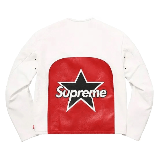 Supreme Vanson Star Real Leather Jacket by VenomJackets