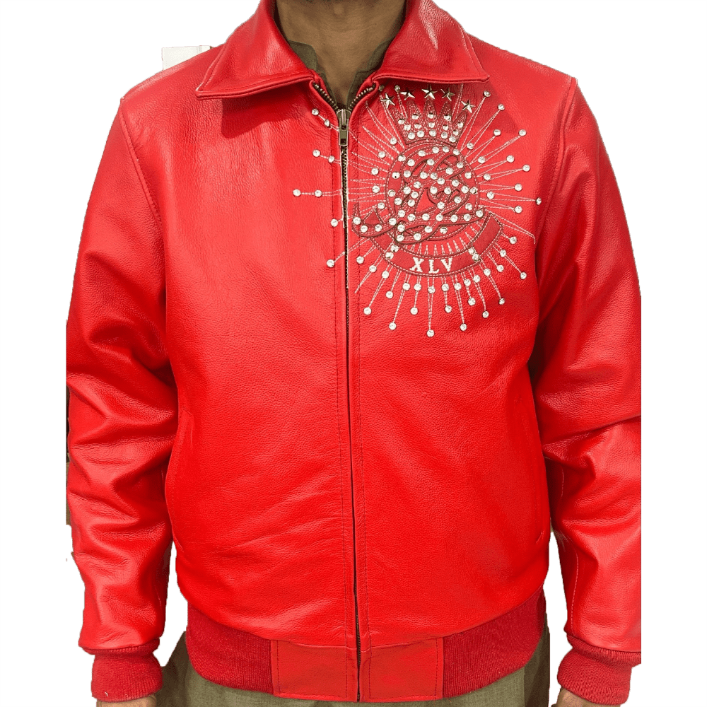 Pelle Pelle Red 45th Anniversary Men Jacket by VenomJackets.com