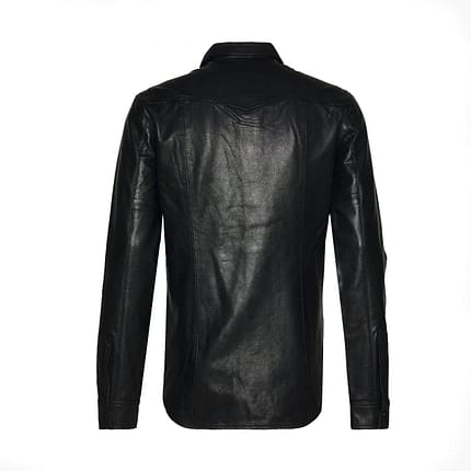 Men's fashion leather jacket