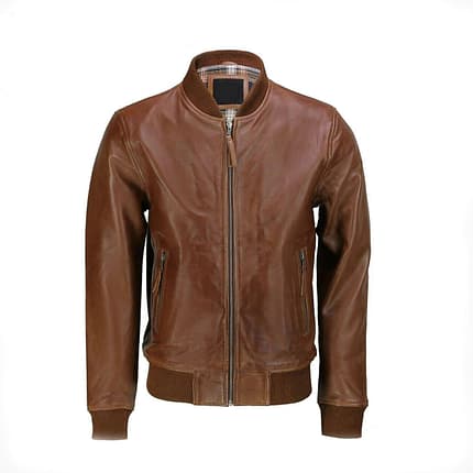 Genuine Leather Pilot Fashion Biker Style Jacket Motocollection