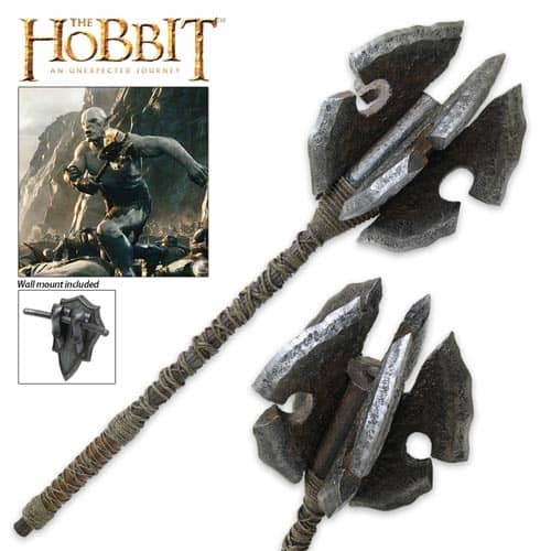 Official Mace of Azog the Defiler From the Hobbit