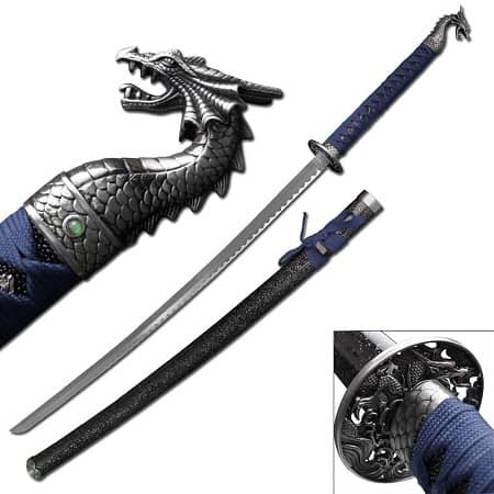 Dragonhead Oriental Katana Sword