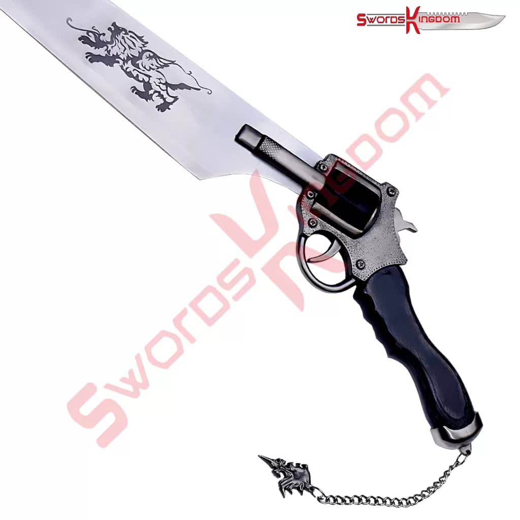 Functional Squall Gunblade Revolver Sword