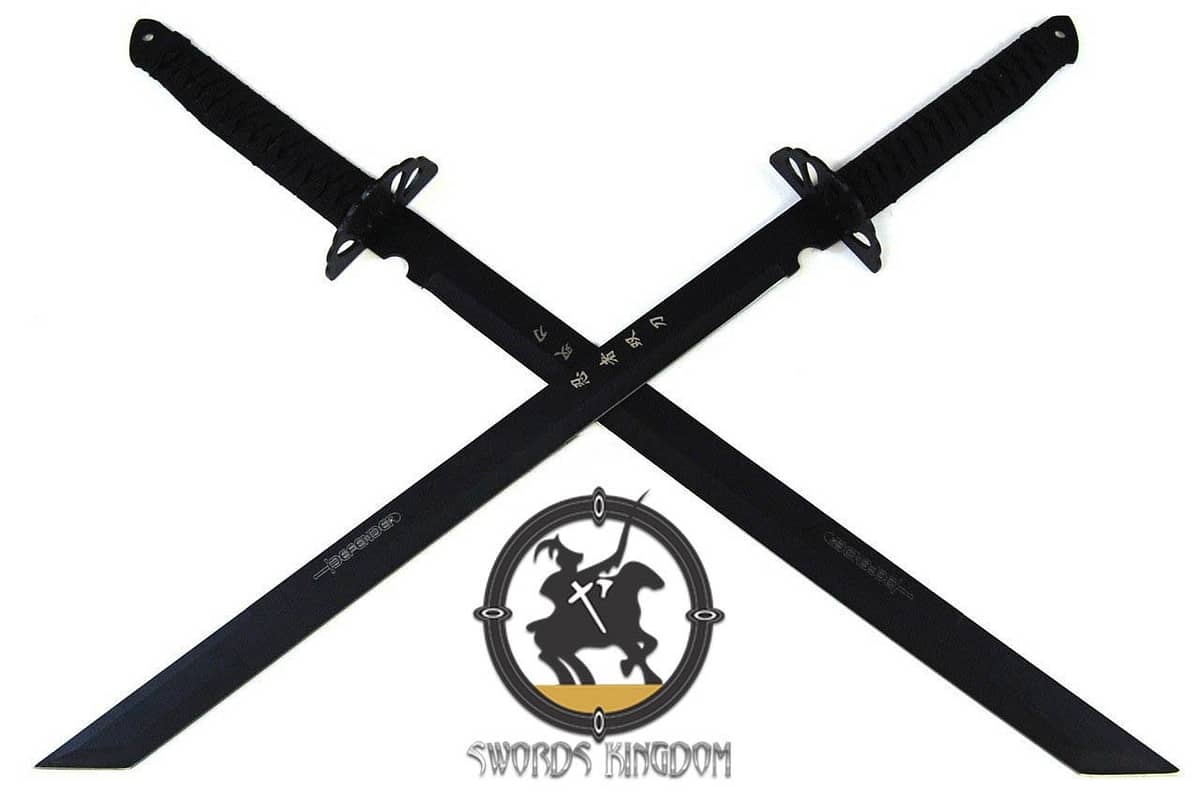 Double Ninja Military Tactical Survival Sword