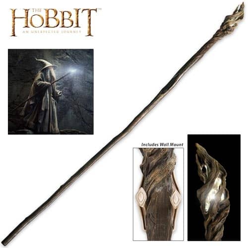Illuminated Staff Of The Gandalf From The Hobbit