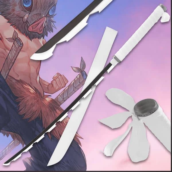 Inosuke Hashibara Nichirin Demon Slayer Sword