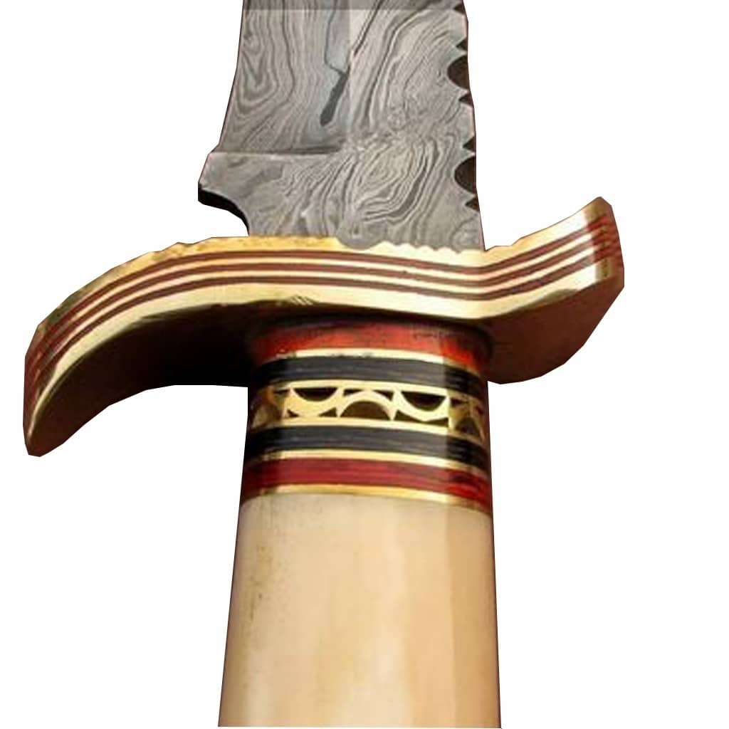 New Handmade Steel knife Collection Rock Solid Camel Bone Handle 17"
