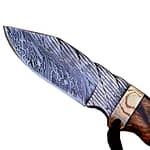 Custom Damascus Clip Point Knife New Custom Hand High Carbon Steel