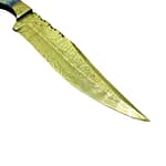 13" Perfect Damascus Full Tang Knife High Carbon Steel New