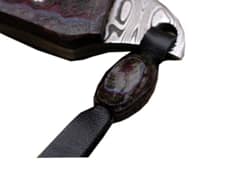 New High Carbon Steel Handmade Damascus Utility Knife 7"