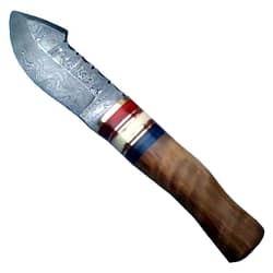 New Handmade Dagger Knife Spear Point Hunting Sheath Multiple Layers