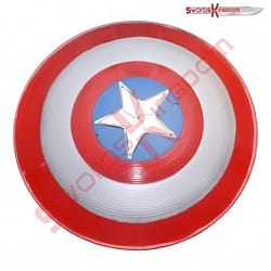 Red Captain America Shield Replica